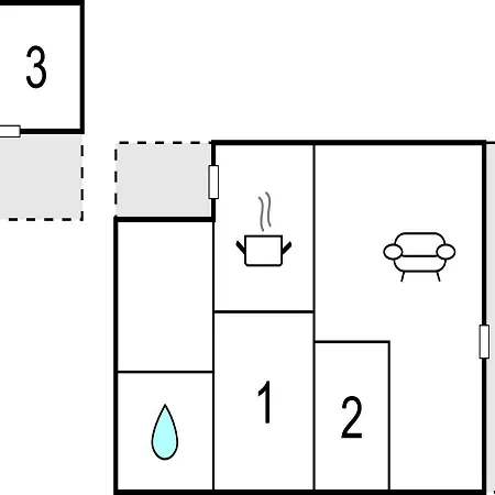 بيت للعطل Three-bedroom Holiday In Hejls